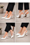 Women's Open-Back Comfortable Thin-Heeled Sitiletto Heels - 2