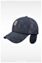 70% Acrylic, 30% Cotton, Soft Fleece Lined, Ear Flap, Waterproof Hat (Quilted) - 4