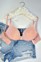 Basic Underwire Unpadded Laser Bra Pink - 3