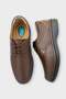 Men's Orthopedic Comfort Sole Genuine Leather Shoes Brown - 6