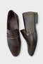 Men's Neolit ​​Sole Buckle Genuine Leather Shoes Brown - 4