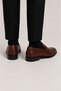 Men's Neolit ​​Sole Fancy Genuine Leather Shoes Brown - 5