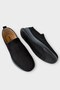 Men's Orthopedic Summer Genuine Leather Shoes Black - 4