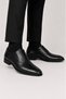 Men's Neolit ​​Sole Fancy Genuine Leather Shoes Black - 2