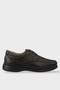 Men's Orthopedic Comfort Sole Genuine Leather Shoes Black