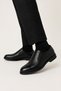 Men's Eva Sole Genuine Leather Shoes Black