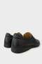 Men's Orthopedic Genuine Leather Shoes Black - 5