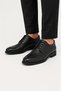 Men's Thermo Sole Genuine Leather Shoes Black