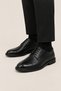 Men's Thermo Sole Genuine Leather Shoes Black