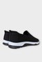 Men's Knitwear Aqua Sports Shoes Black White - 4