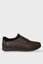 Men's Smart Lace-Up Genuine Leather Shoes Brown