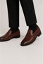 Men's Neolit ​​Sole Fancy Genuine Leather Shoes Brown - 4