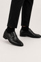 Men's Neolit ​​Sole Fancy Genuine Leather Shoes Black - 2