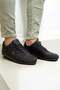 Men's Leather Sports Shoes Black - 2