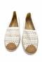 Women's Wicked Looking Perforated Summer Flats - 4