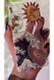 Samsung Galaxy S26 Compatible Wave and Sun Pattern Transparent Phone Case - 4