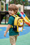 Vb Lion Figured Children's Kindergarten Bag Nursery Bag Yellow - 2