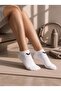 3 Pairs of Women's Sneaker Socks White