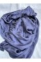 Hijab Cotton Soft Textured Zig Sag Pattern Jacquard Shawl Smoked - 5