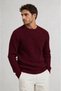 Men's 6-Piece Premium Ribbed Knitwear Sweater Set Crew Neck Slim Fit Winter Basic - 2