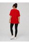 100% Cotton Oversize Fit Crew Neck T-Shirt / T-Shirt and Microfiber Lycra Tight-Fitting Leggings in One - 4