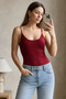 Calia Women's Bamboo Rope Strap Tank Top