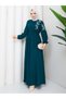 Çi̇ğdem Dress Petrol