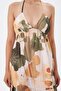 Summer Dress with Back Ties - 2