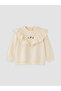 Ecru Floral Baby Girl Set - 4