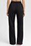 Egyptian Women's Modal Front-Stitched Straight-Leg Trousers Anthracite - 4