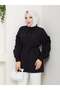 Seda Ruffled Sleeves Tunic Black - 3