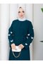 Suna Dress Petrol - 5
