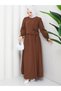 Selen Dress Brown - 4