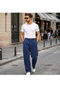 Men's Baggy Pleated Corduroy Fabric Pants - 2