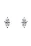 Silver earrings with zircons - Splendore