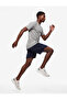 Comfortable Fit Pocketed Lace-Up Waist Short Sports Shorts - 2