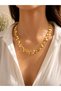 ⭐   Gold Necklace with Multiple Star Figures – Sparkling Women's Necklace with Hanging Star Detail - 2