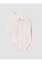 I Printed Baby Girl Snap Bodysuits 2-Pack from Freezen Store