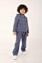 Collared Muslin Set Ufuk Blue - 2