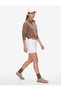 High Waist Slim Fit Lace Detailed Mini Sports Shorts Skirt - 2
