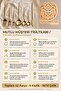 42 Piece Gold Cutlery Set - Industrial 18/10 Gold Stainless Steel Dowry Set for 6 People 723562 - 5