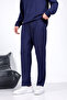 Men's relaxed fit polo collar cotton zippered hidden pocket set - 6