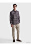 Vizyon New Season Gray Regular Fit Plaid Men's Shirt Jacket - 2