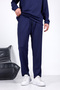 Men's relaxed fit polo collar cotton zippered hidden pocket set - 4