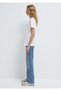 M1610622 Miav Printed T-Shirt Women's T-Shirt White - 4