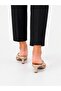 Gold Leather Flip-Flops with Heels Orthopedic Women's Sandals - 3