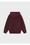 Brown Boy's Hooded Sweater 7303 - 2
