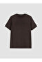Brown Plus Size Embroidered 100% Cotton Blouse