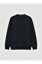 Ozmarka New Season Green Crew Neck Printed Men's Sweatshirt - 5