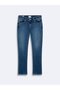 Nicole Slim Fit Mid Waist Mid Indigo Jean Pants